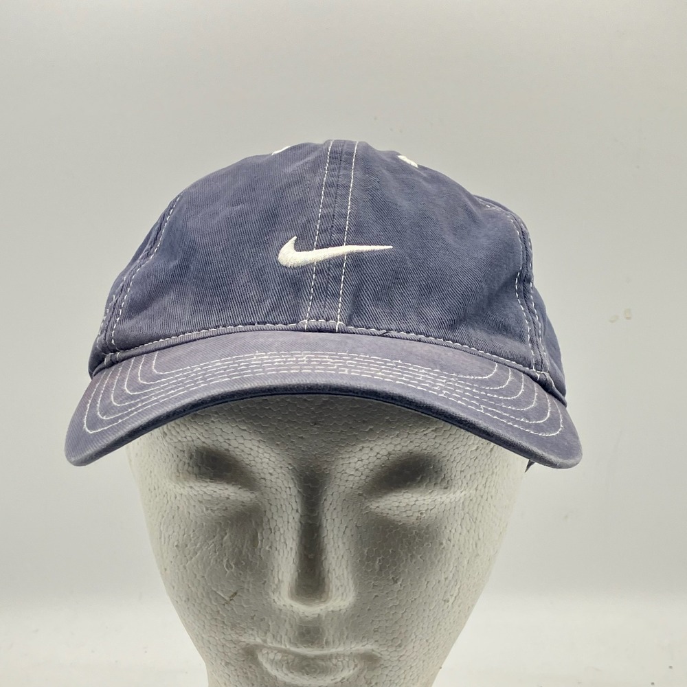 Nike Cap Hat Blue Adjustable Strapback Baseball‎ Casual Sportswear